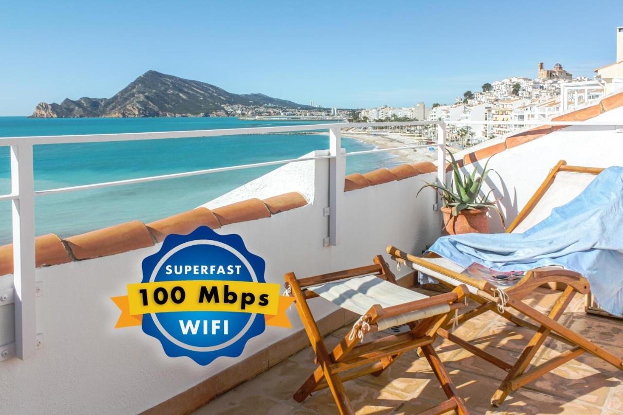 알테아 Escapada Romantica En Atico Frente Al Mar Con Piscina 아파트 외부 사진