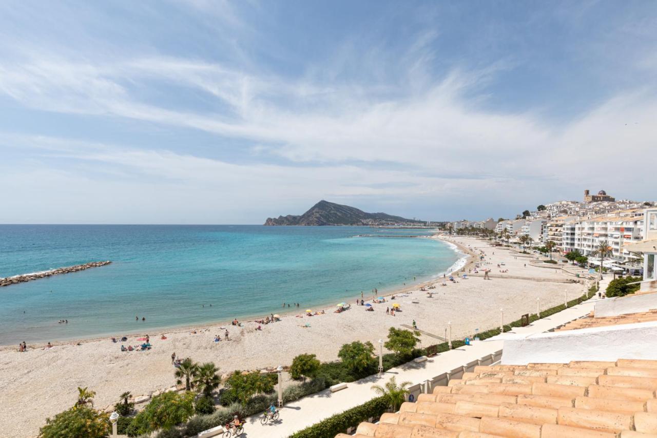 알테아 Escapada Romantica En Atico Frente Al Mar Con Piscina 아파트 외부 사진
